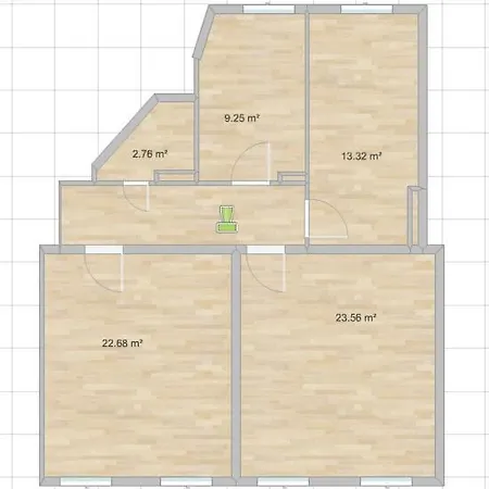 90sqm 2br Biz Loft - 5min Station Lägenhet