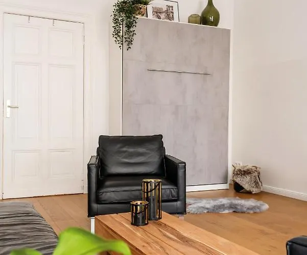 Apartamento 90sqm 2br Biz Loft - 5min Station Berlim